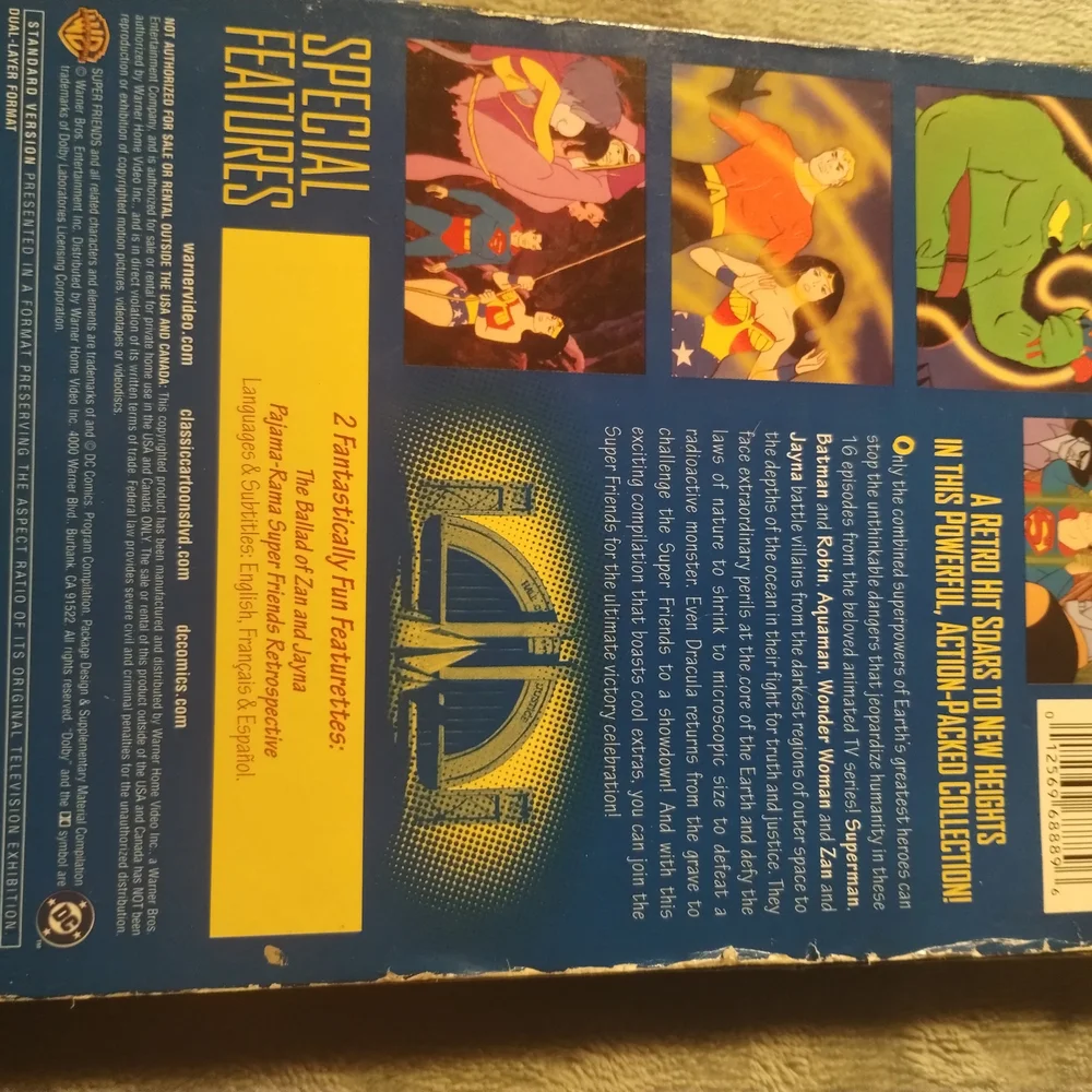 Justice League and Super Friends DVD Set